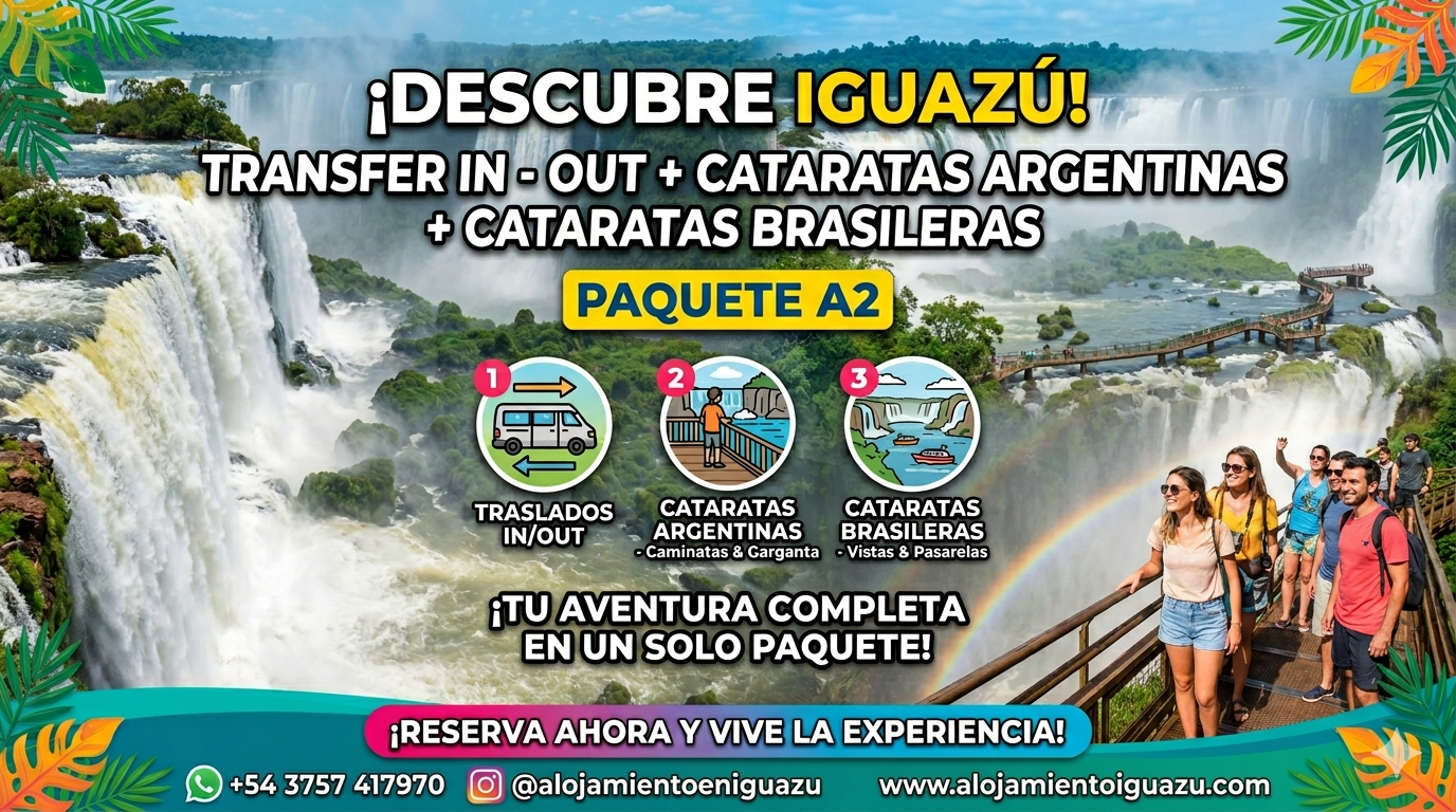 TRANSFER IN - OUT + CATARATAS ARGENTINAS + CATARATAS BRASILERAS A2